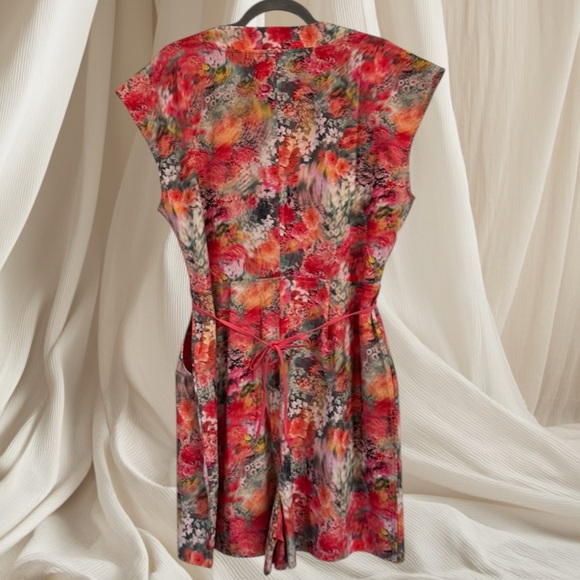 Athleta Womens Floral Marlow Romper - Picture 4 of 12